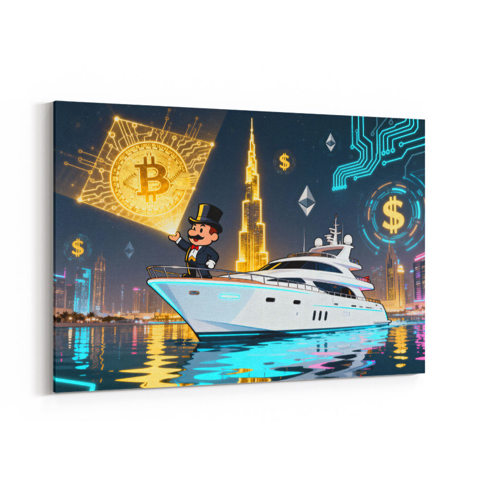 Crypto Voyage  Wall Art