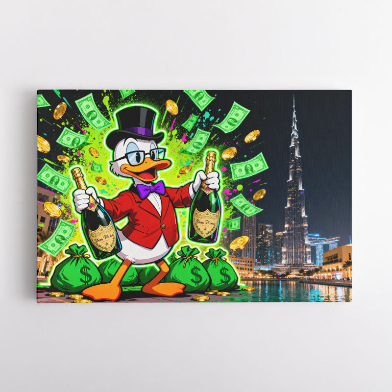 Dubai Duck Dynasty Wall Art