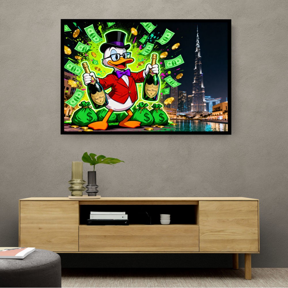 Dubai Duck Dynasty Wall Art