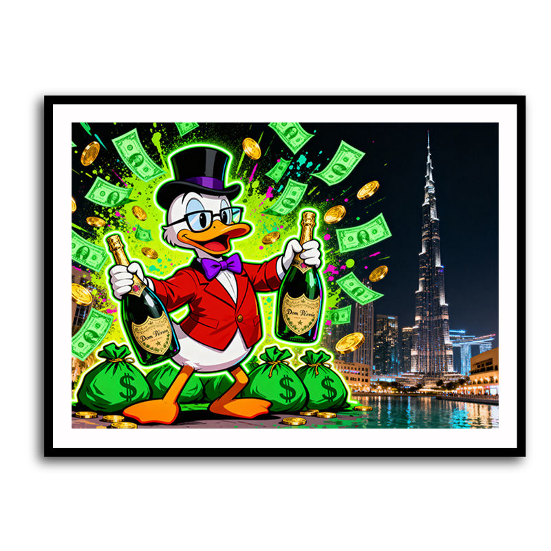 Dubai Duck Dynasty Wall Art