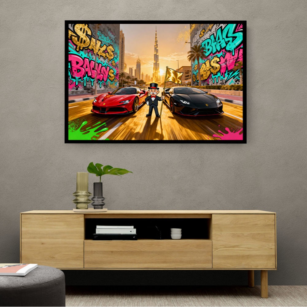 Gold Rush Boulevard Wall Art