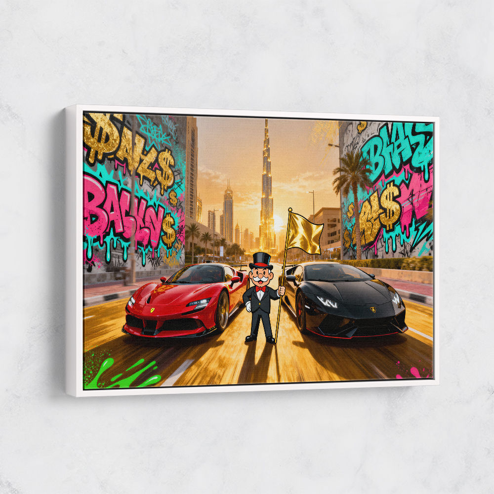 Gold Rush Boulevard Wall Art