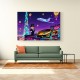 Jetset Blockchain Wall Art