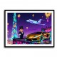 Jetset Blockchain Wall Art