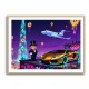 Jetset Blockchain Wall Art