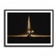 Me M Golden Burj Wall Art