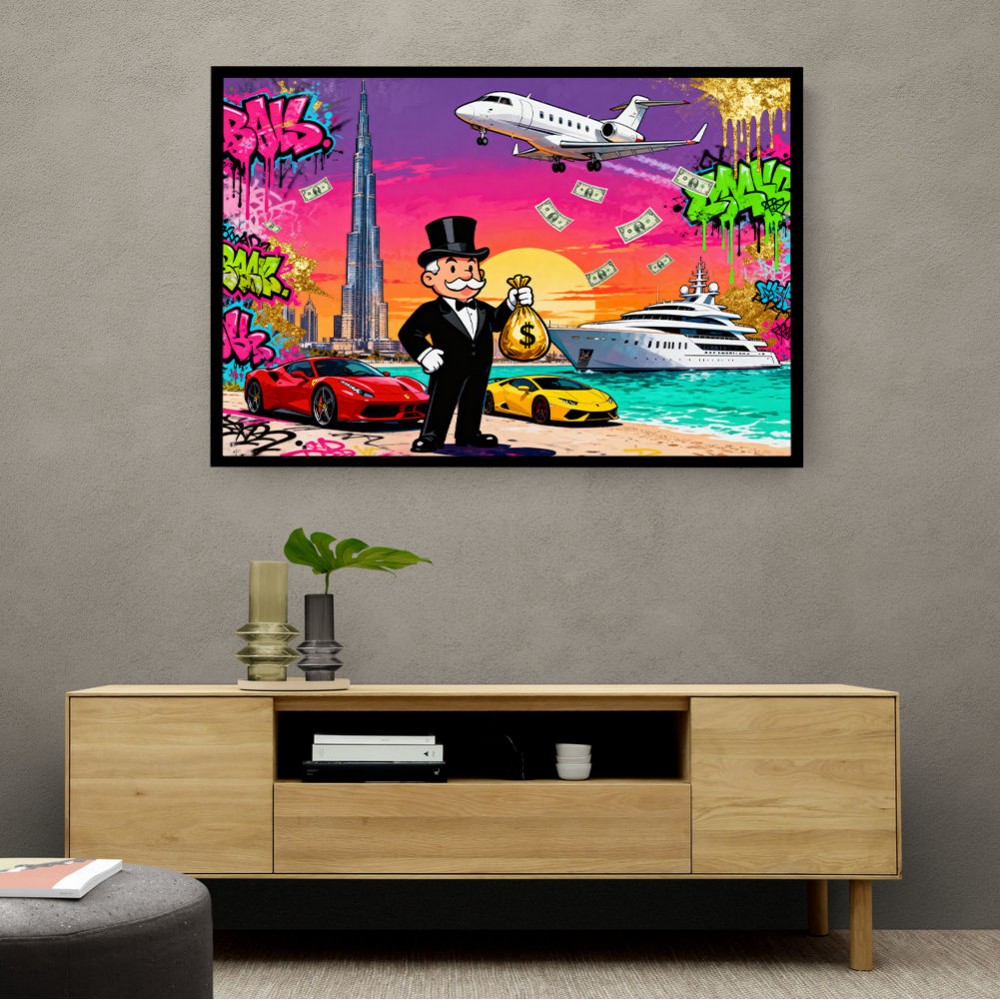 Monopoly in Paradise Wall Art