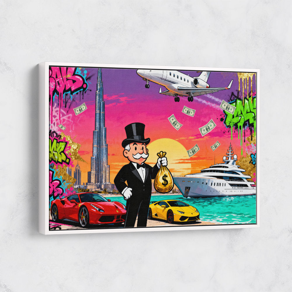 Monopoly in Paradise Wall Art