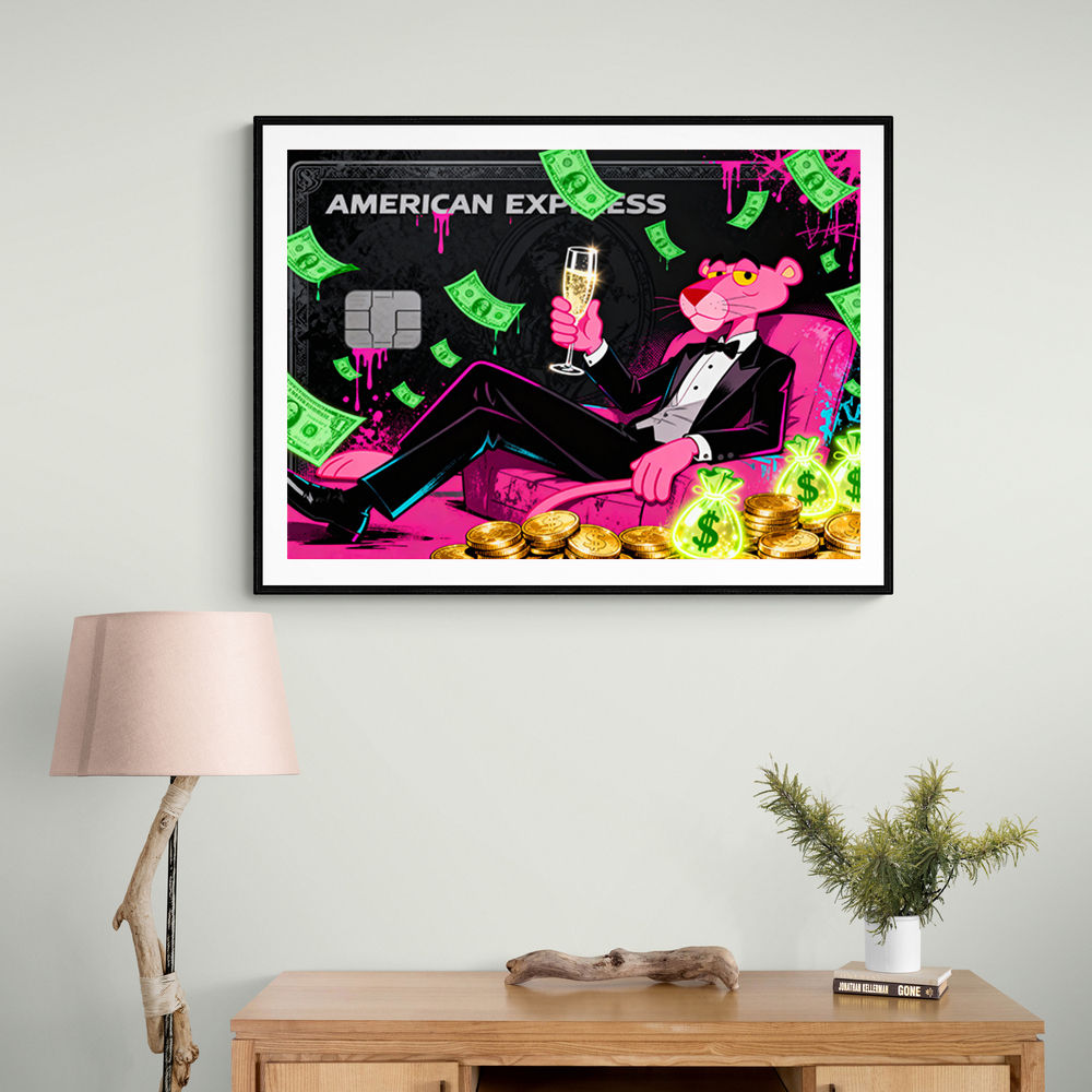 Pink Panther Privilege Wall Art