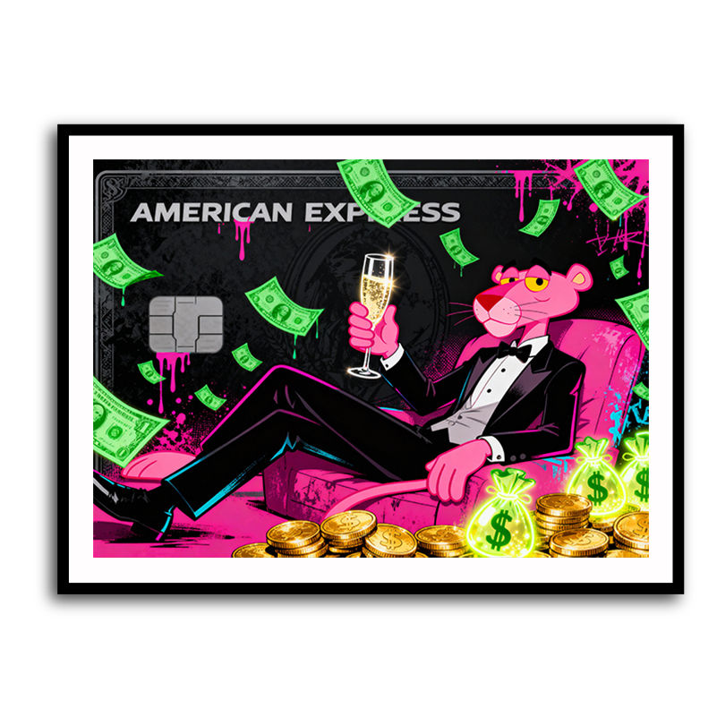 Pink Panther Privilege Wall Art