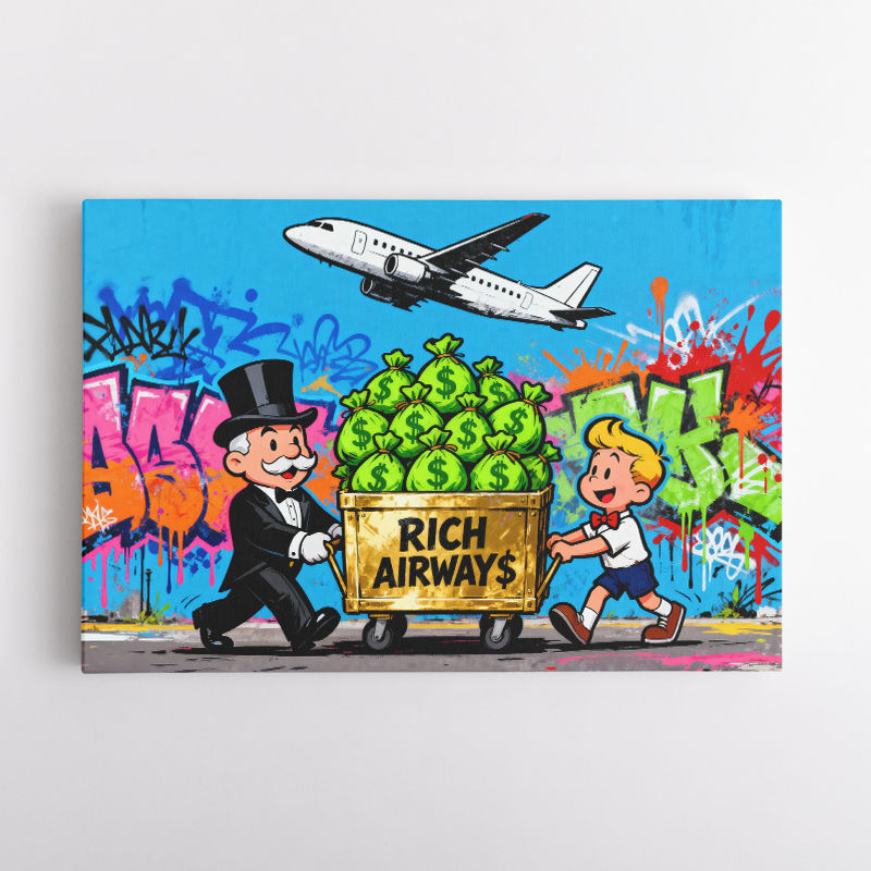 Rich Airways 2 Wall Art