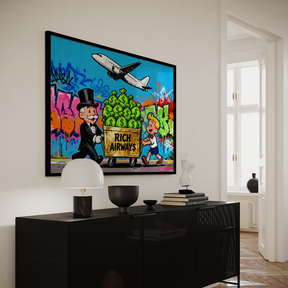 Rich Airways 2 Wall Art