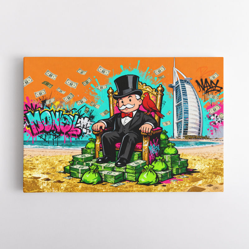 The Sultan of Stacks Wall Art