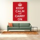 Keep Calm and Carry On - Red