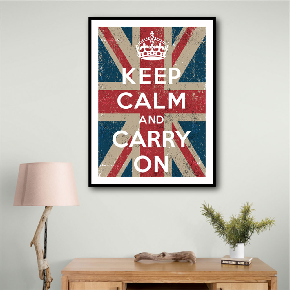 Keep Calm and Carry On Union Jack