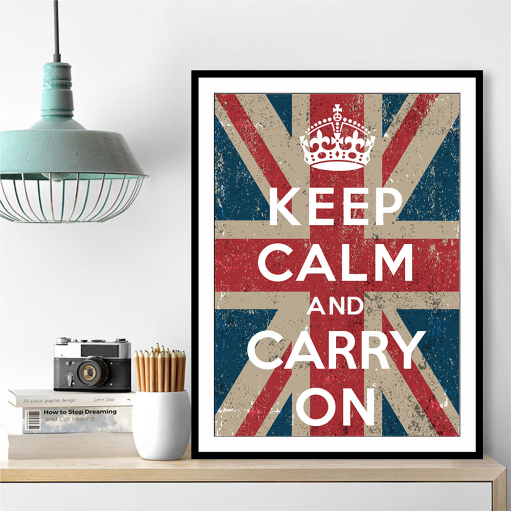 Keep Calm and Carry On Union Jack