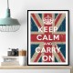 Keep Calm and Carry On Union Jack