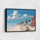 West Wittering Beach 3 Acrylic Style Wall Art