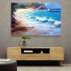 Beach Landscape 4 In Acrylic Style