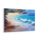 Beach Landscape 4 In Acrylic Style