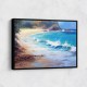 Beach Landscape 4 In Acrylic Style
