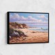 Beach Landscape 3 In Acrylic Style