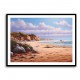 Beach Landscape 3 In Acrylic Style
