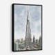 Burj Khalifa Colour Pencil Sketch Artwork