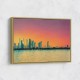 Abu Dhabi Skyline in a Hockney Style