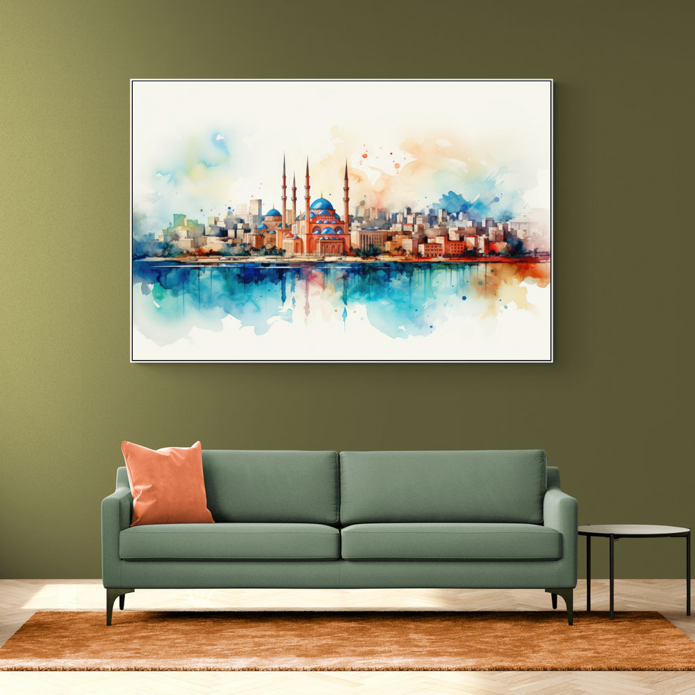 Beirut Skyline with Mohammad Al-Amin Mosque