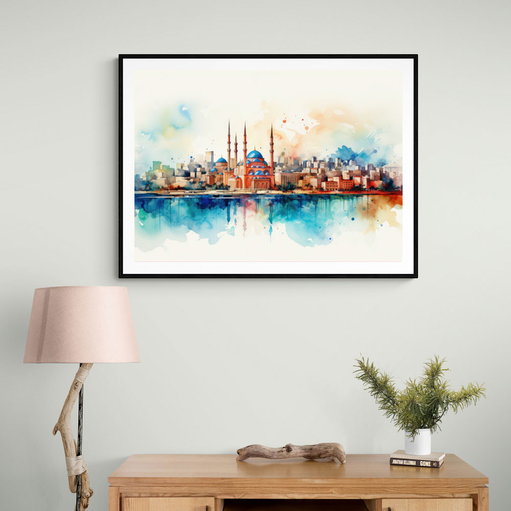 Beirut Skyline with Mohammad Al-Amin Mosque
