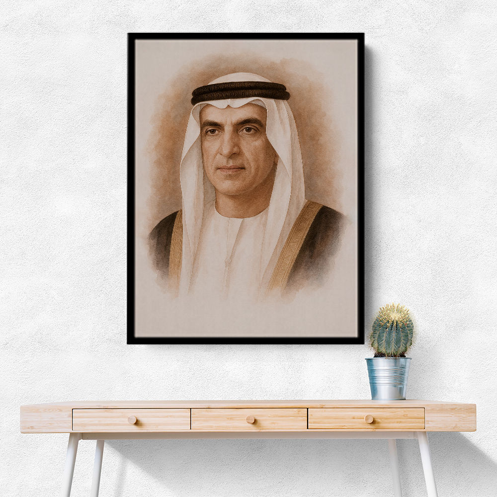 Sheikh Saud bin Saqr Al Qasimi Portrait