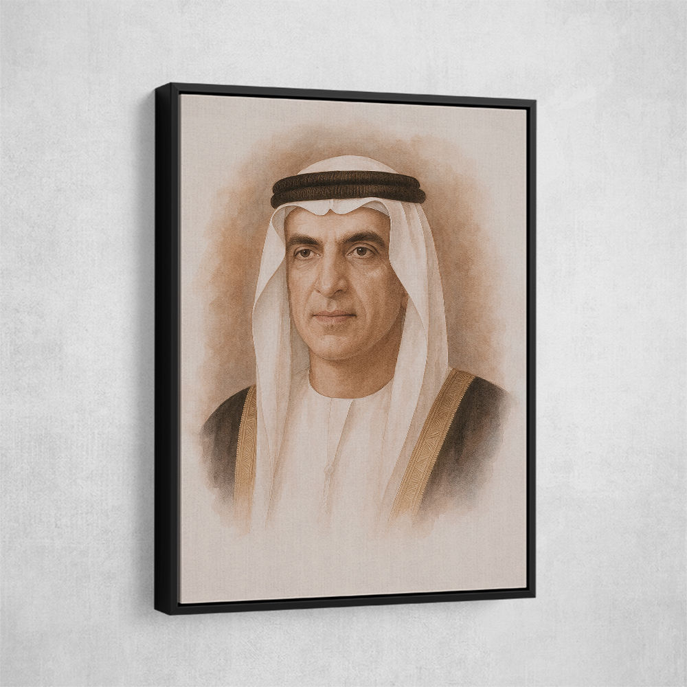 Sheikh Saud bin Saqr Al Qasimi Portrait
