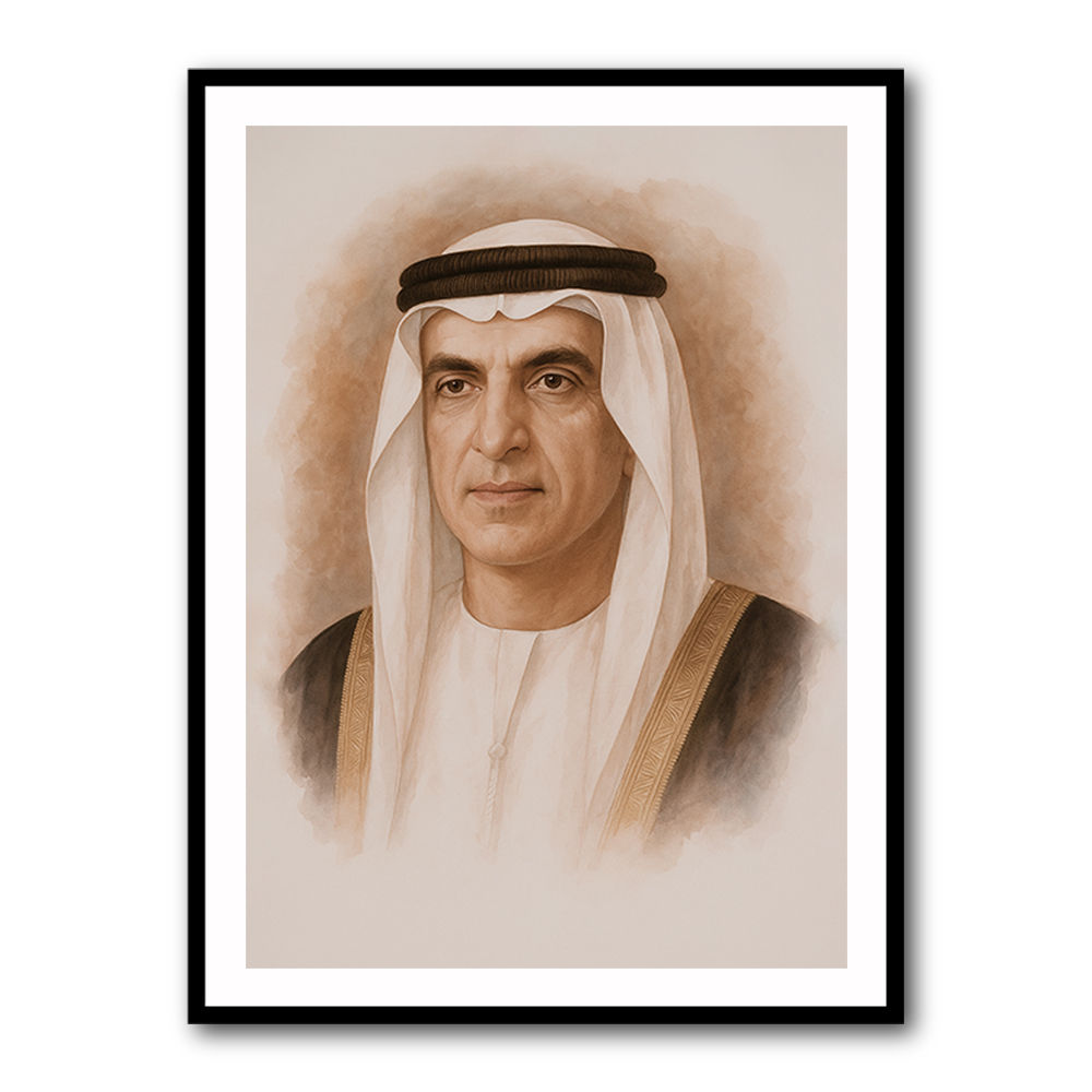 Sheikh Saud bin Saqr Al Qasimi Portrait