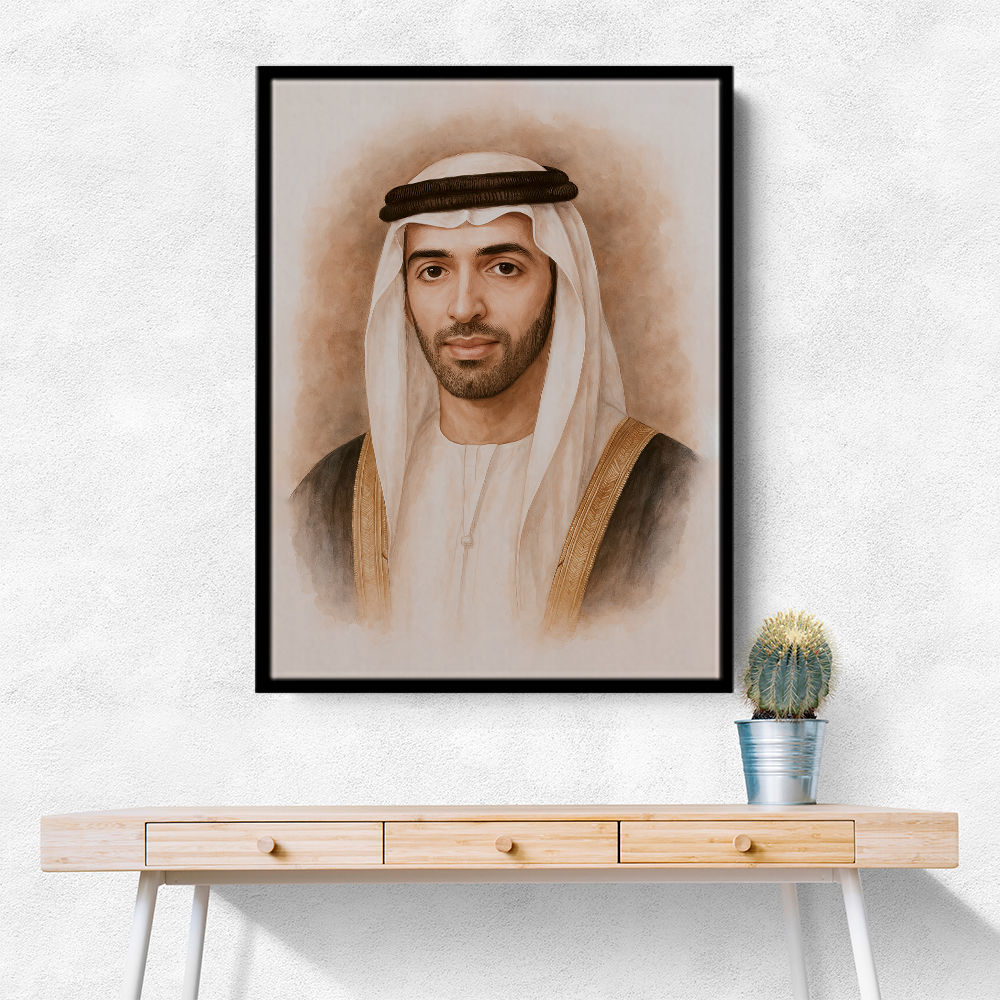 Sheikh Mohammed bin Saud bin Saqr Al Qasimi Portrait