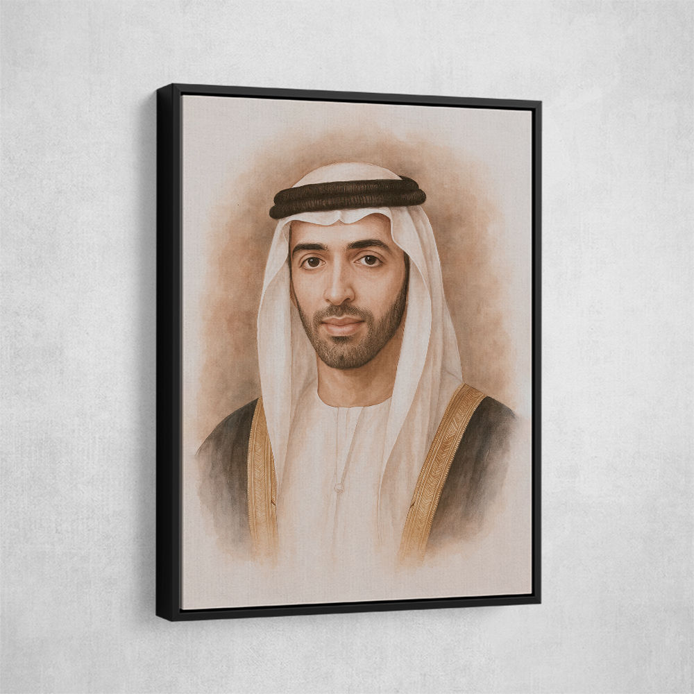 Sheikh Mohammed bin Saud bin Saqr Al Qasimi Portrait