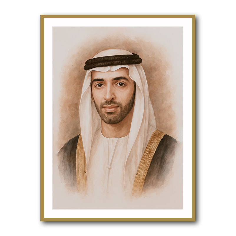 Sheikh Mohammed bin Saud bin Saqr Al Qasimi Portrait