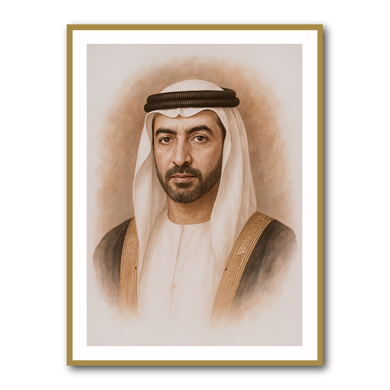 Sheikh Hamdan bin Zayed bin Sultan Al Nahyan Portrait