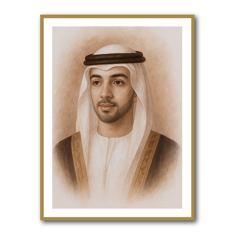 Sheikh Mansour bin Zayed bin Sultan Al Nahyan Portrait