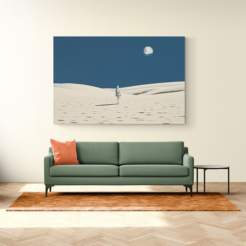 Astronaut No The Moon