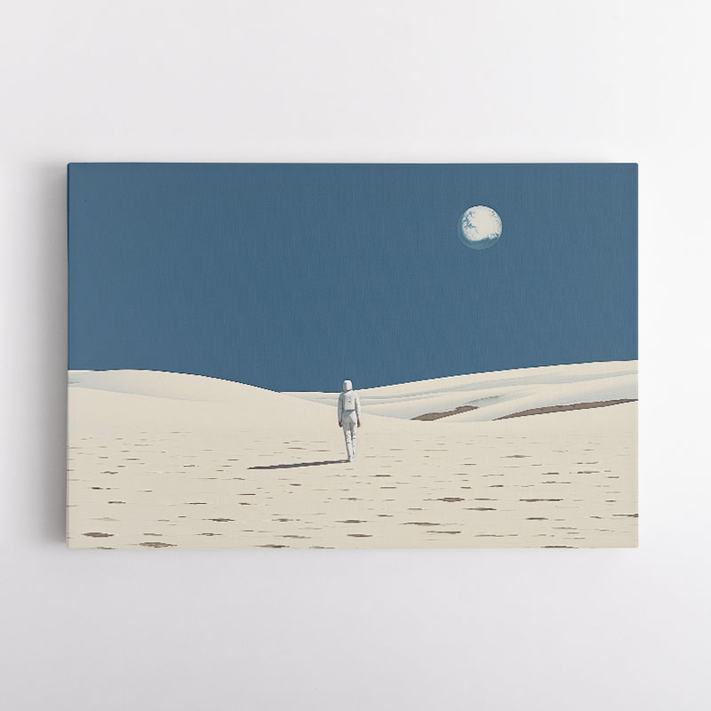 Astronaut No The Moon