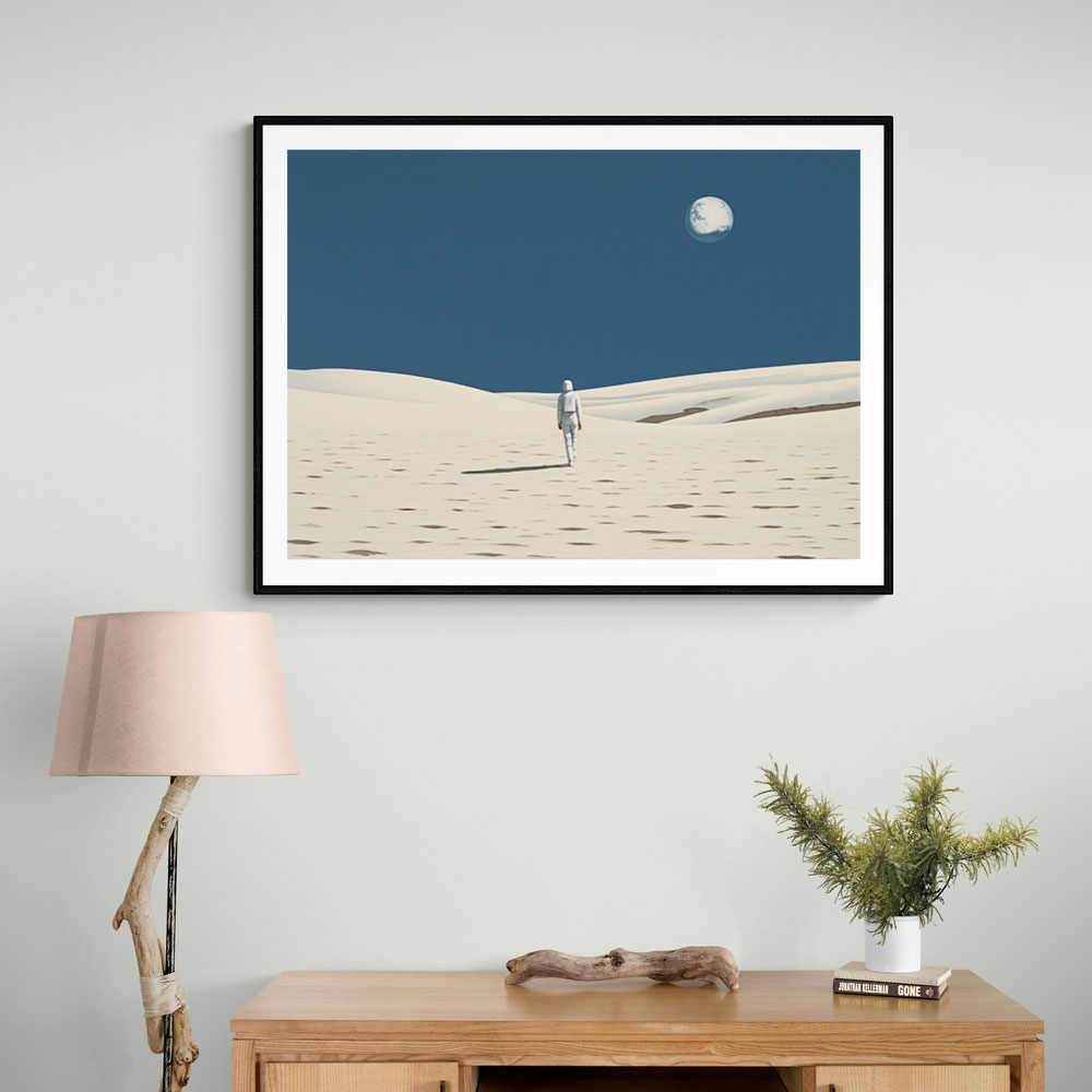 Astronaut No The Moon