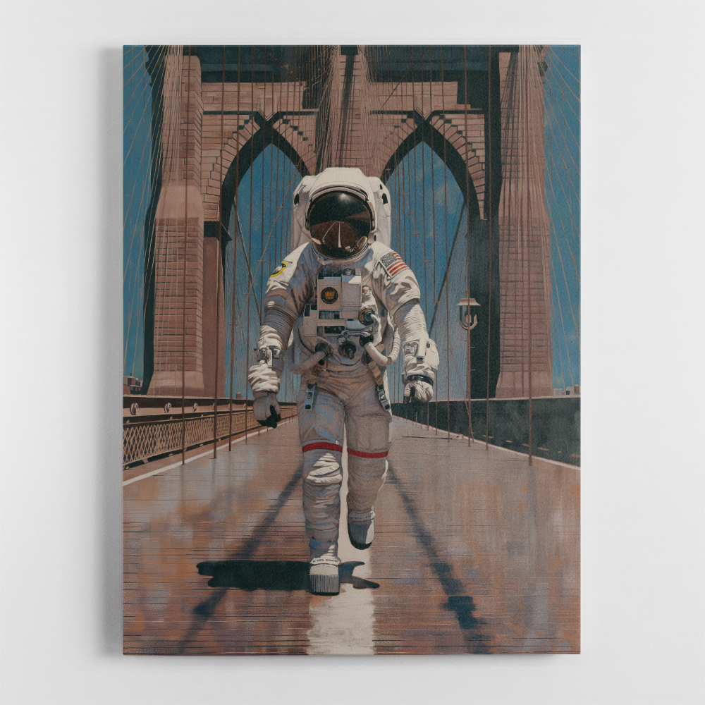 Brooklyn Bridge Space Walk