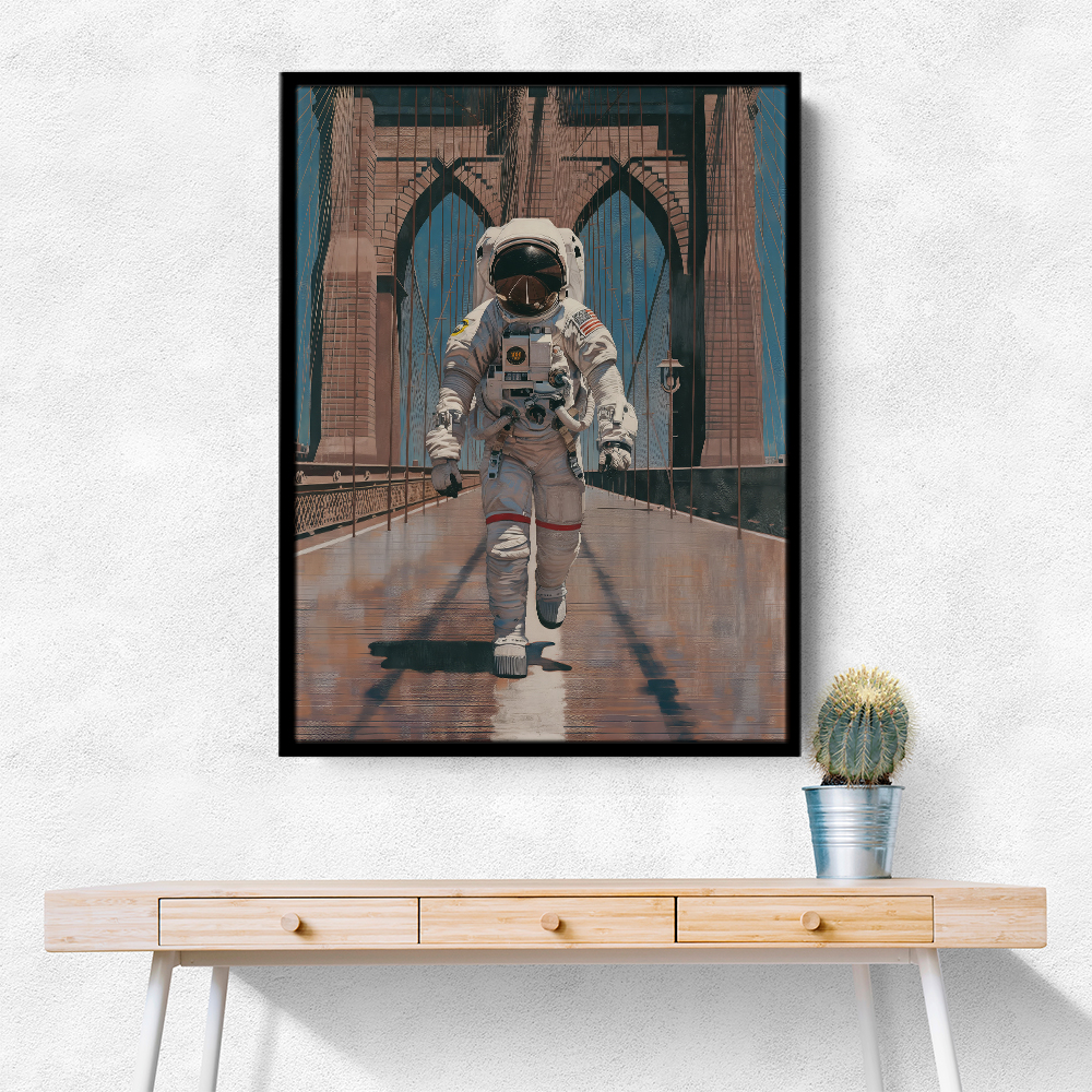 Brooklyn Bridge Space Walk