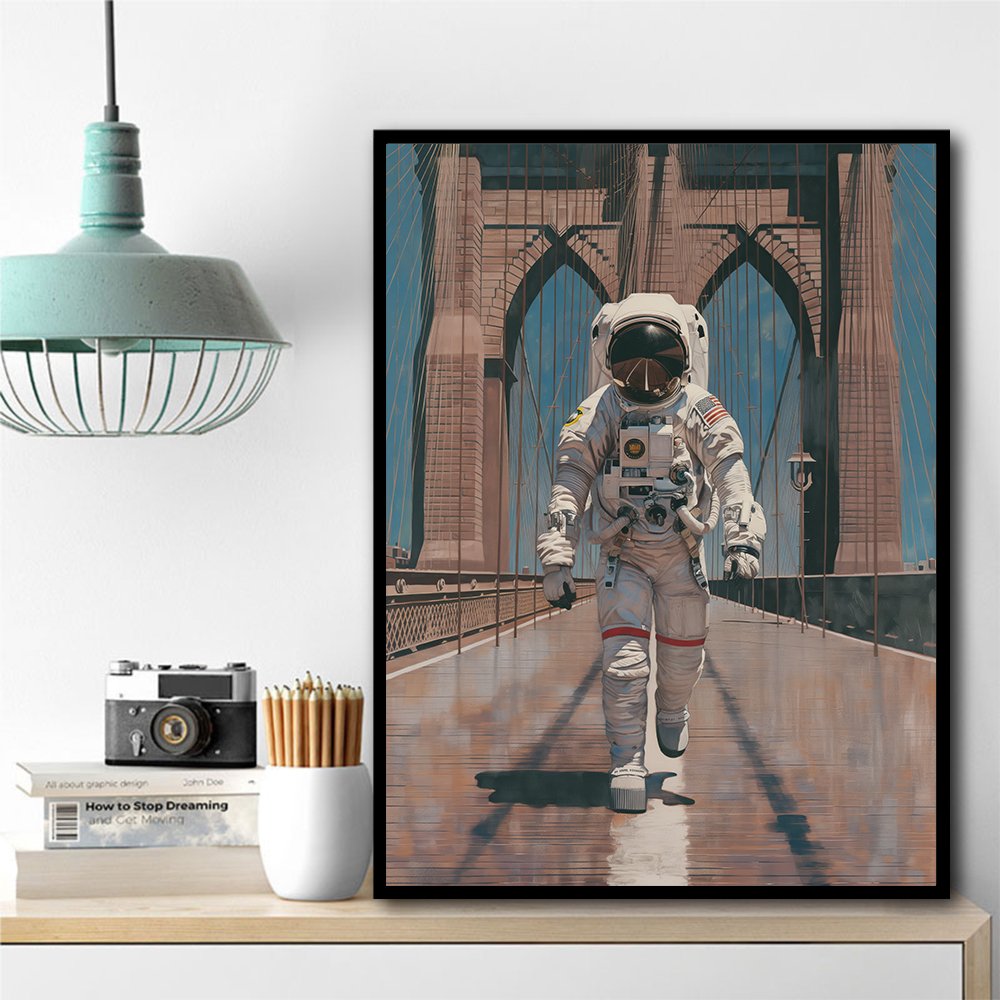 Brooklyn Bridge Space Walk