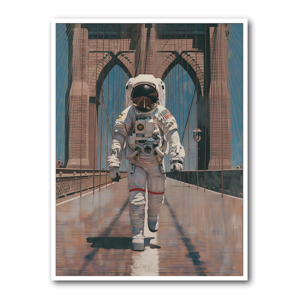 Brooklyn Bridge Space Walk