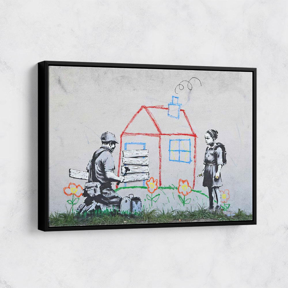 Crayon for Closure Banksy 