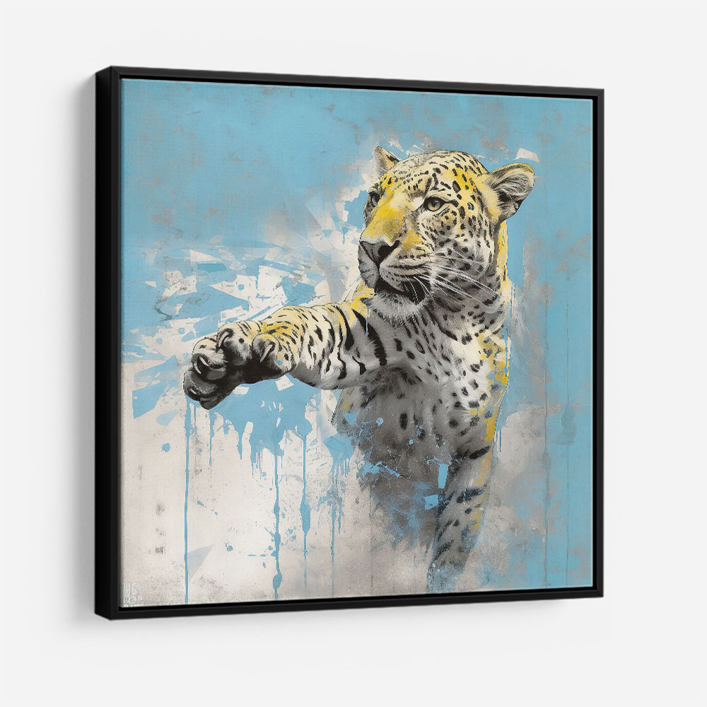 Leopard Mural 2 Street Art
