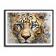 Blue Eyed Leopard Wall Art