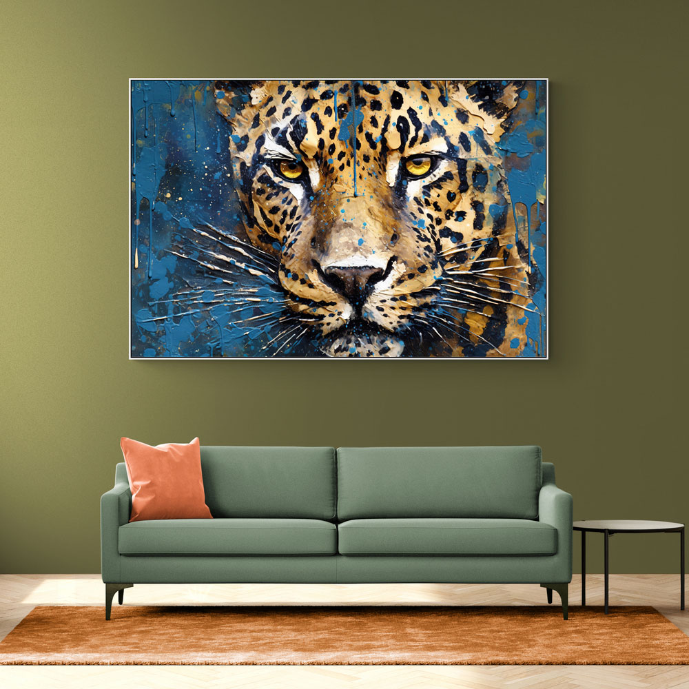 Leopard Face Wall Art